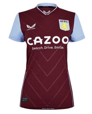 Castore Aston Villa Heimshirt Damen 22/23 Größe 18 #M3