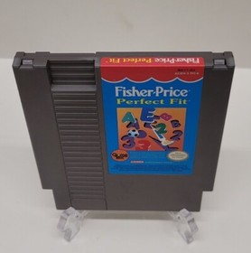 Fisher Price Perfect Fit - Nintendo NES - Tested Working 👍 Vintage 80s Ed Game