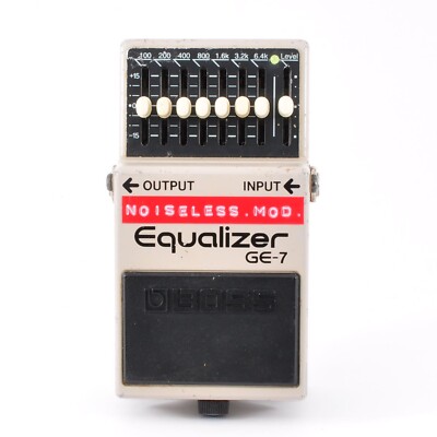 Boss GE-7 Modified Noiseless Made in Taiwan & Modified In
