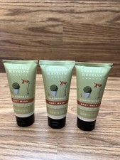 Crabtree  Evelyn Gardeners Body Wash 1.6 oz Travel Size New Sealed x 3