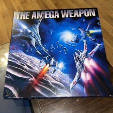 Rare Vintage 1995 Unused The Amega Weapon Board Game Space OOP