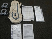 Nos Warn Kit Incomplete Includes Tow Strap D-ring Wrangler Trail Rated 91250 Nos Warn Kit Incomplete Includes Tow Strap D-ring Wrangler Trail Rated 91250