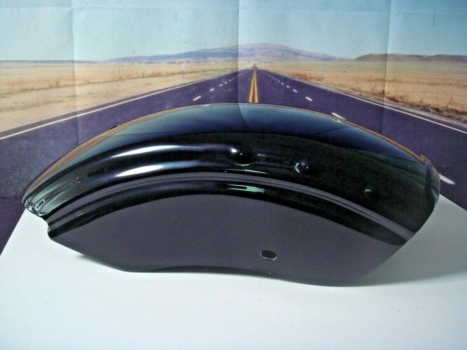 Harley XL Short Iron Rear Fender Fiberglass West Eagle 750-01080 04-06 10-17 X1 - Image 4 of 4