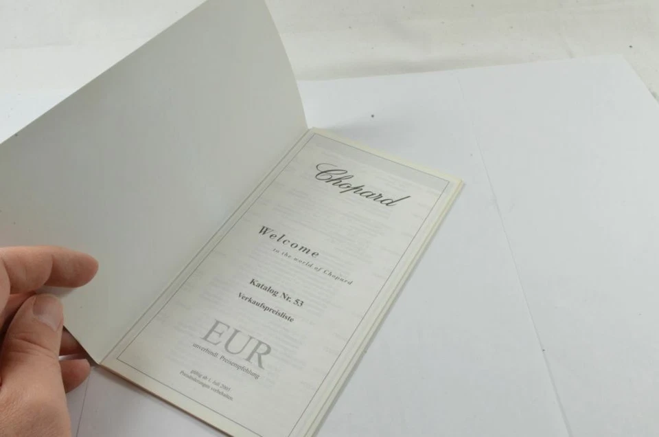 Chopard Catalog 2005 Catalogue With Price List 2 - Image 2 of 2