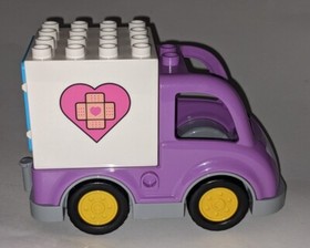 LEGO Duplo 10605 Rosie The Ambulance Brick Built Piece Disney Doc McStuffins