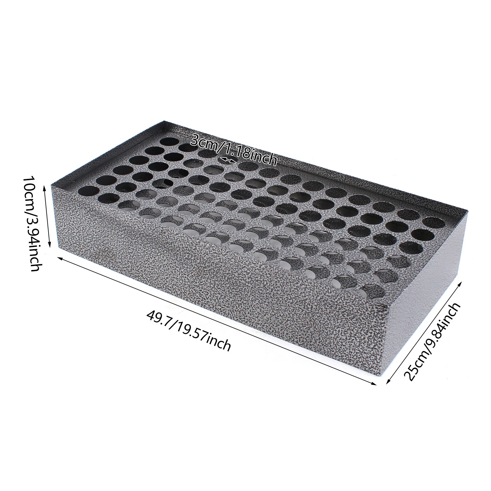 78-Holes Tattoo Ink Rack Wall Mounted Ink Bottle Display Holder Stand Organizer - product detail image 6