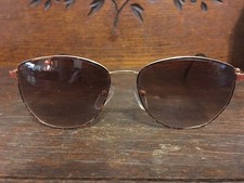 Eyeglass Frames Gold multi-color Vintage Pre-owned unisex sunglasses