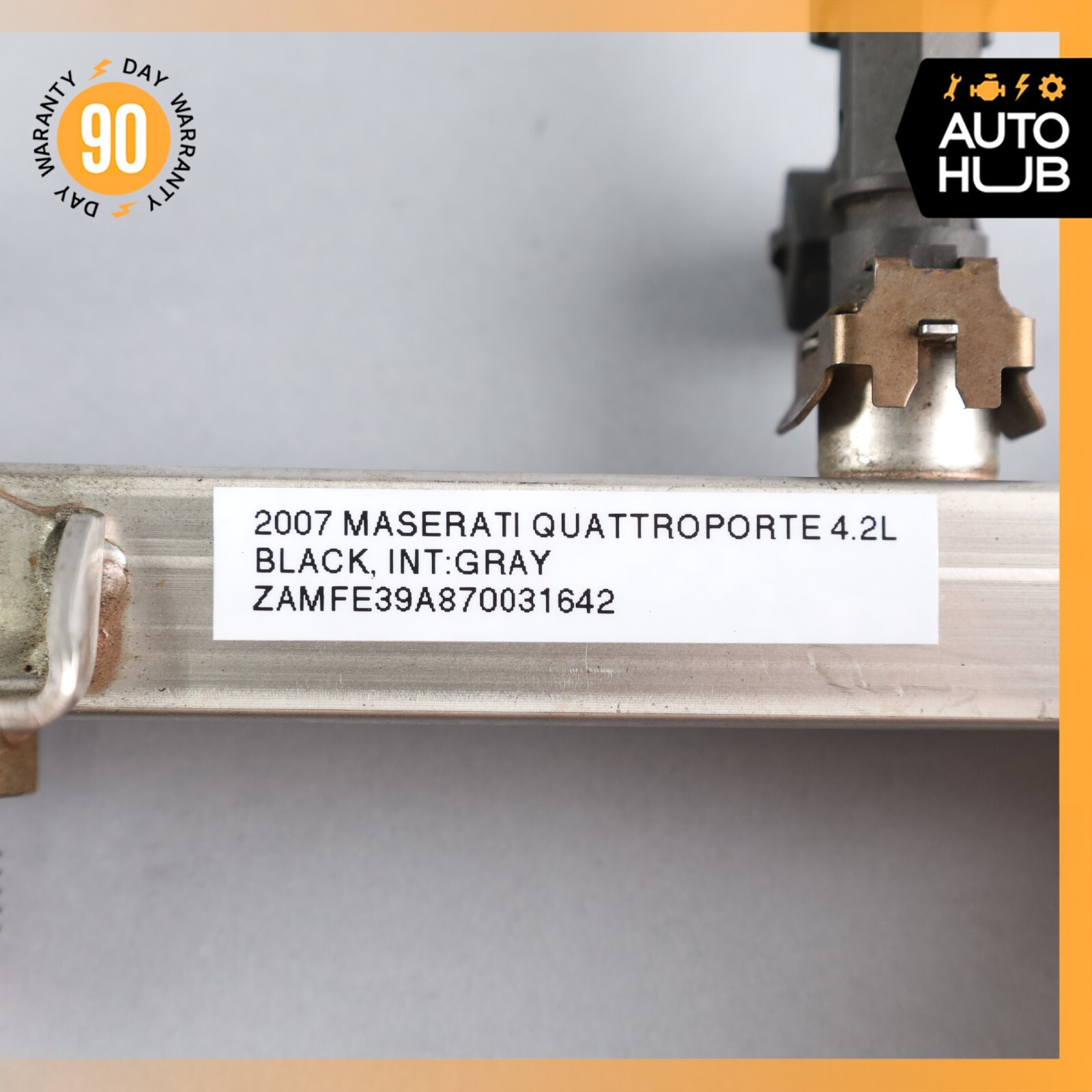 Maserati Quattroporte Fuel Injection Rail Line w/ Injectors Left Side OEM