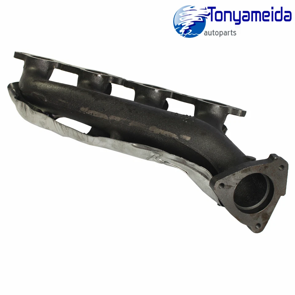 Nuevo colector de escape del lado derecho del pasajero con junta para camioneta GMC Chevy V8 Foto 3 de 4