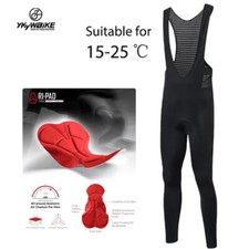 Men's Cycling Bib Pants Long Breathable PRO Bike Tight outdoors Autumn Trouser