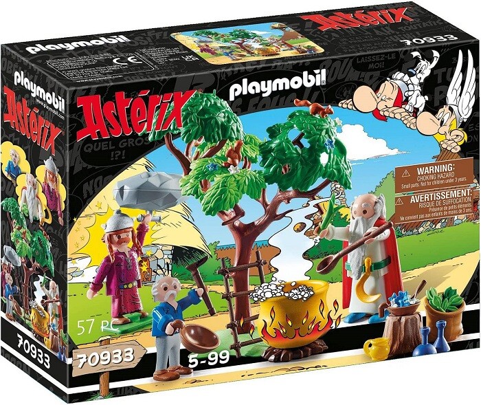 Playmobil Asterix con Calderone Getafix e Magic Potion Cauldron