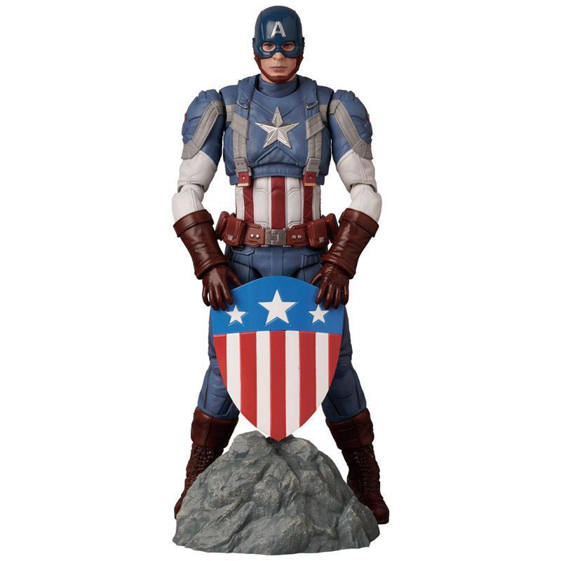 MAFEX No.220 CAPTAIN AMERICA Classic Suit Medicom Toy Figure