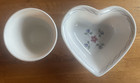 Pfaltzgraff Bonnie Brae Heart Shape Bowl and Small Flower Pot Candle Holder — photo 2