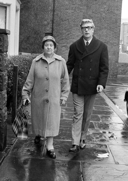 Michael Caine and his mother Ellen Maria Burchel 1964 Old Photo | eBay Australia