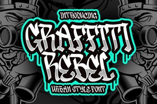 New Urban Graffiti Font Bundle - Limited Offer ✅ Fast Delivery ✅ - Picture 4 of 16