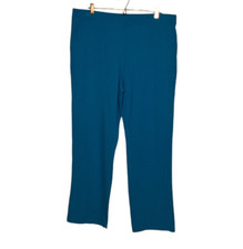 Denim  Co. Size XL Blue Active Regular Stretch Knit French Terry Pull-on Pants