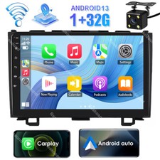 For 2007-2011 Honda CRV Android 13 Carplay Car Stereo Radio GPS Navi WIFI FM CAM