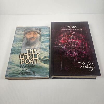 Tantra The empty Boat Osho Bhagwan Shree Rajneesh Prabhuji Set of 2
