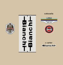 Bianchi bicicletta pieghevole modello graziella serie adesivi stickers