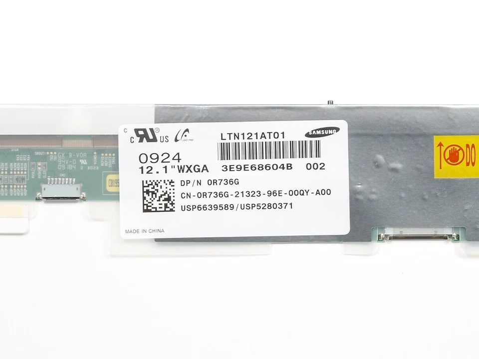 Genuine Dell R736G 12.1" WXGA Matte CCFL LCD Screen 1280 x 800 LTN121AT01 - Image 3 of 3