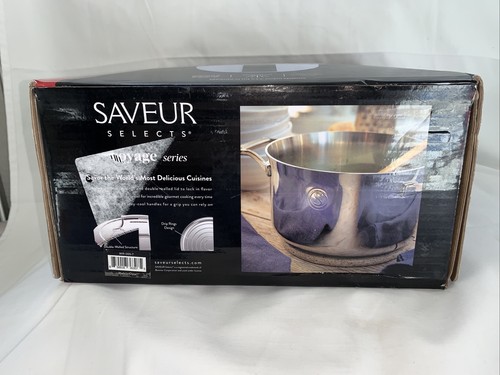 SAVEUR Selects Voyage Series 4qt Casserole With Lid Stainless Steel ๐ - Picture 4 of 6