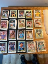 1981 Donruss baseball card team lots