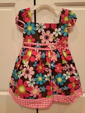 Sophie Fay Girls Flowered Sundress Size 4T NWOT