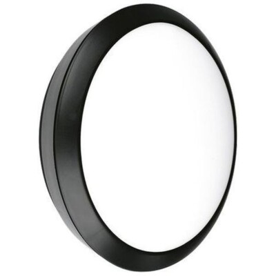 Aurora Beleuchtung rundes Deckenschott EN-BH35/40 Orbital 35W IP66 LED - schwarz