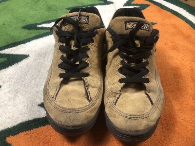 Vans Vintage “Grip” Padded Tongue Skating Shoe Brown Suede Mens