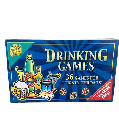Cheatwell Deluxe Drinking Game '36 Games For Thirsty Throats' England NEW