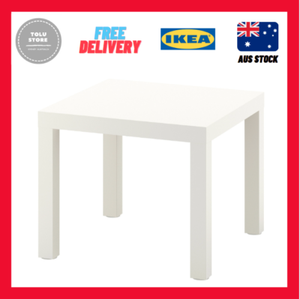 Ikea Lack Side Table Coffee Square Table Small Home Living Office Stylish White Ebay