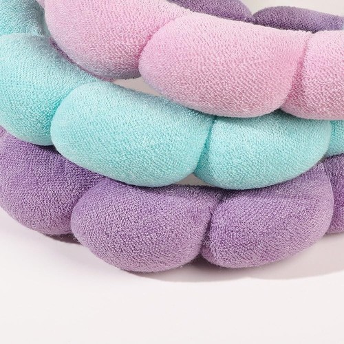 2/5/50 pcs Girls women Cloud Shaped Sponge Hand-Woven Headband set wholesale - Picture 12 of 12