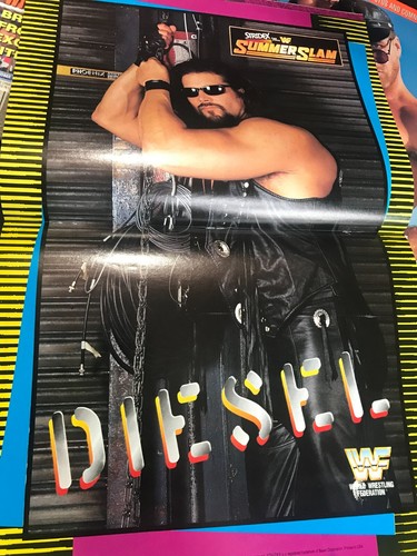WWF WWE Magazine SEPTIEMBRE 1995 Shawn Michaels + Póster Diesel - Imagen 2 de 3