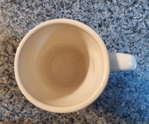 Williams-Sonoma Snowman Mug 10 oz green kerchief & rake Christmas Winter - Picture 6 of 7