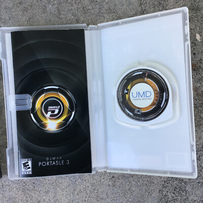 DJ Max Portable 3 PSP Game Signed Limited Editon (US Region) RARE