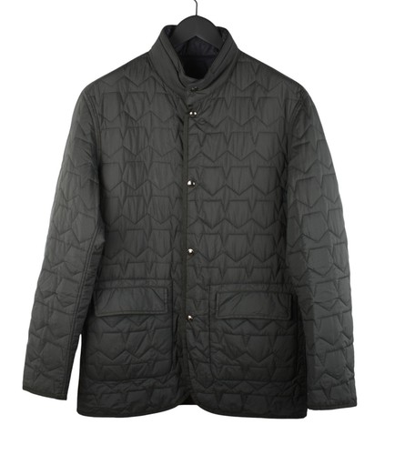 Original Z Zegna Thermore Quilted Men Reversible Jacket Size M H5350