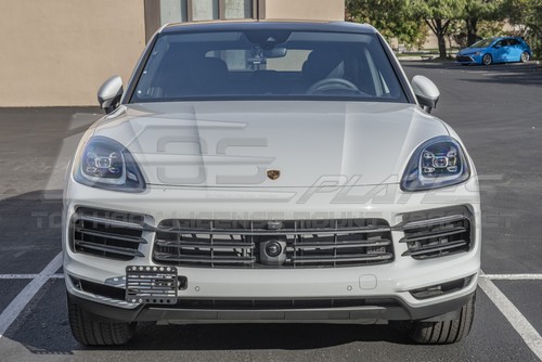 EOS para Porsche Cayenne 19-Presente | Gancho de remolque delantero Soporte de montaje de matrícula - Imagen 3 de 12