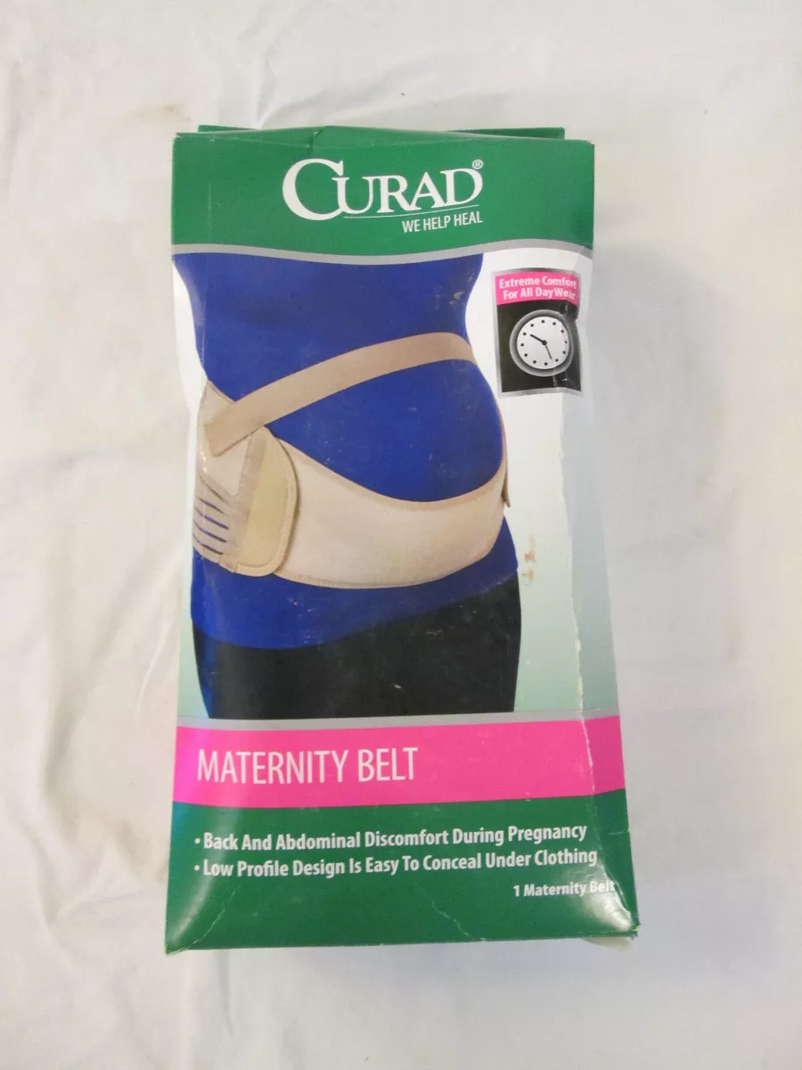 Curad Maternity Belt Pregnancy Back/Abdominal Support Brace Size