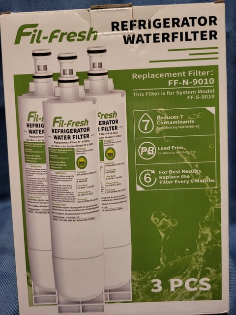 Fil-Fresh FF-N-9010 confezione da 3 filtri 2 sigillati - 1 spedizione gratuita aperta Fil-Fresh FF-N-9010 confezione da 3 filtri 2 sigillati - 1 spedizione gratuita aperta