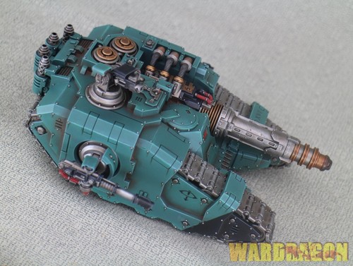 Warhammer 30K WDS painted Legiones Astartes Sicaran Venator Tank Hunter s41 - Picture 7 of 13
