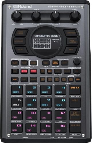 Roland SP-404MKII Creative Sampler and Effector with 16GB Internal Storage