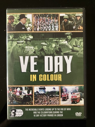VE DAY In Colour (DVD x 3)