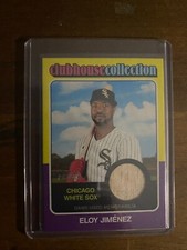 2024 Topps Heritage Eloy Jimenez Clubhouse Collection Game Used Relic