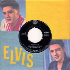 King ELVIS Presley GERMAN 1st Press 45 I GOT STUNG / ONE NIGHT 47-7410 + P/S!