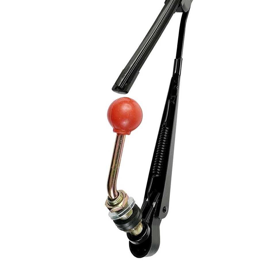 FQPJ001 Wiper Kit Manual Hand-Operated Windshield Wiper For UTVs - Fits Polaris RZR, Ranger, Can-Am & More Polaris Ranger 700 Xp 2007 - Foto 7