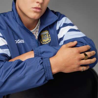adidas Argentina 1994 Woven Track Top Mens Soccer Jacket Asia-Fit