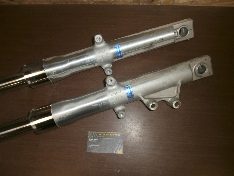 99 00 KAWASAKI Vulcan 1500 Classic VN1500 Front Suspension Spring Absorber Fork - Image 4 of 4