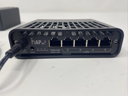 Mikrotik hAP ax2 Occasion - Routeur Wi-Fi 6 - 03 - Photo 4/5