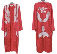 WWE Robe Sz L Adult Nature Boy Ric Flair Red Silver Costume Cosplay Wrestling