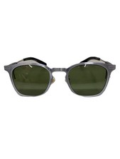 Zoff x UNITED ARROWS Sunglasses Wellington Metal SLV GRN Men's